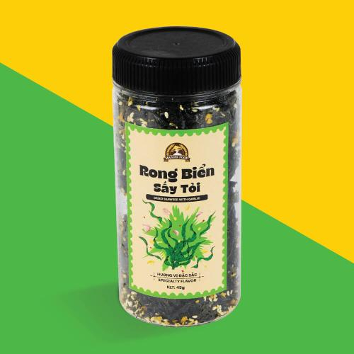 Rong Biển Sấy Tỏi - Hủ 45gr